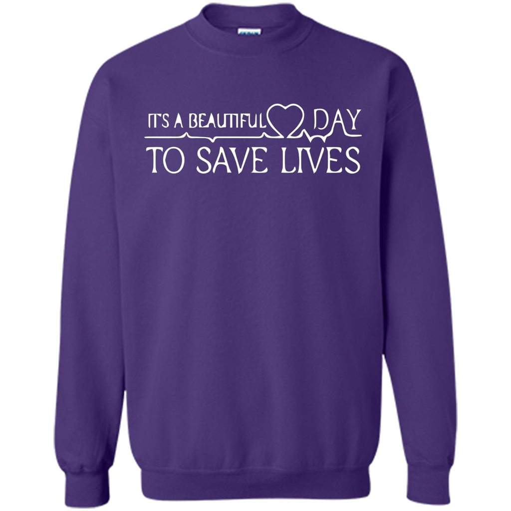 Movie. It's a Beautiful Day To Save Lives T-Shirt Orange