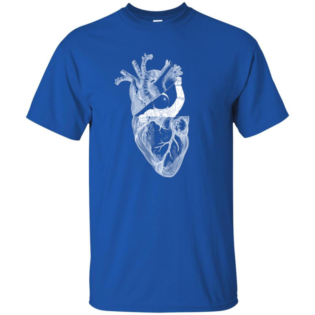 My Space T-shirt Heart T-shirt Royal