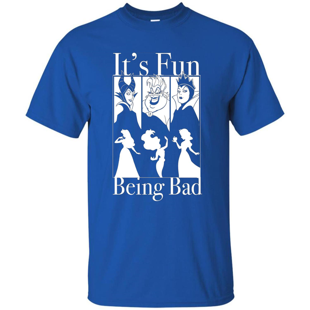 Princess It's Fun Being Bad T-shirt Royal