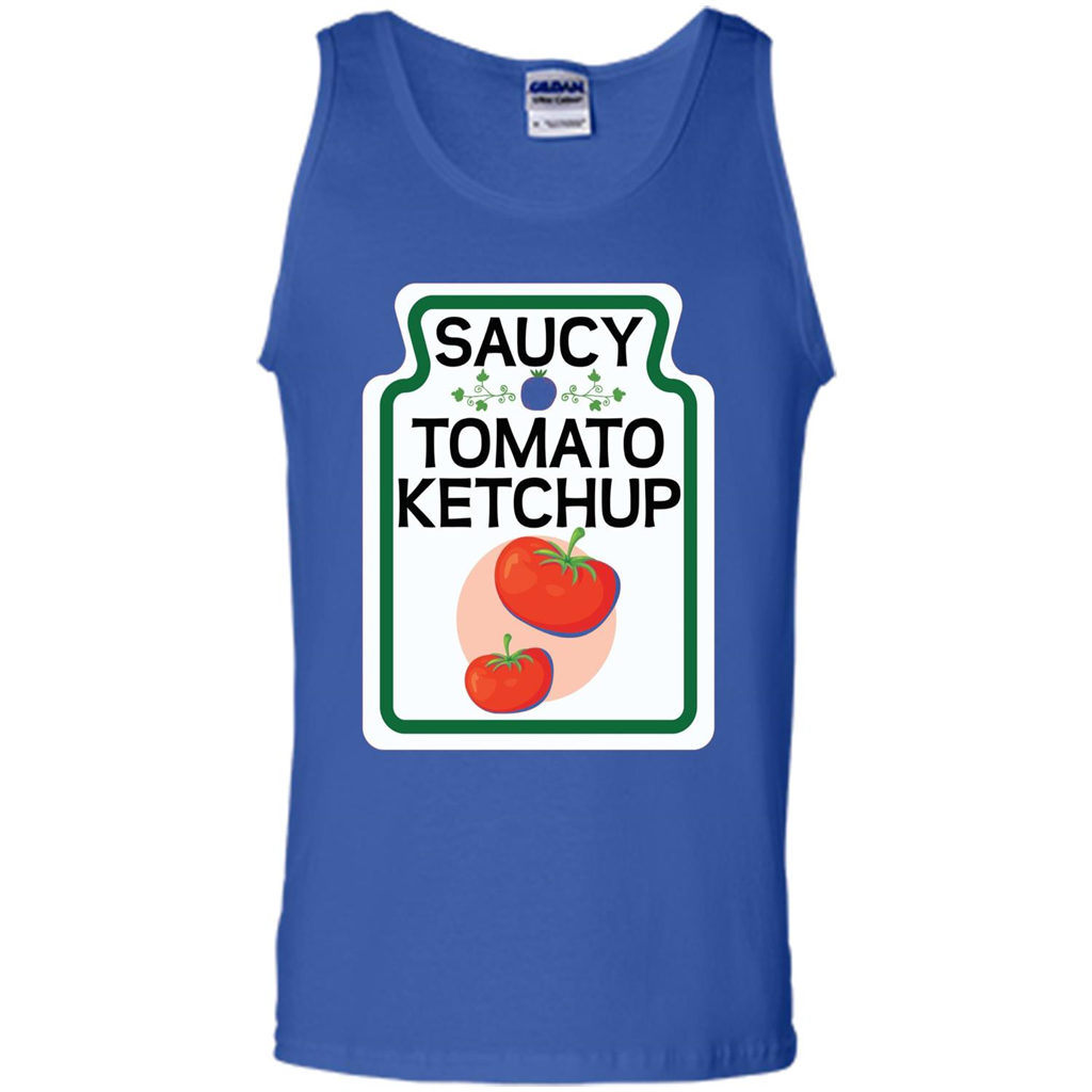 Saucy Tomato Ketchup T-shirt Royal