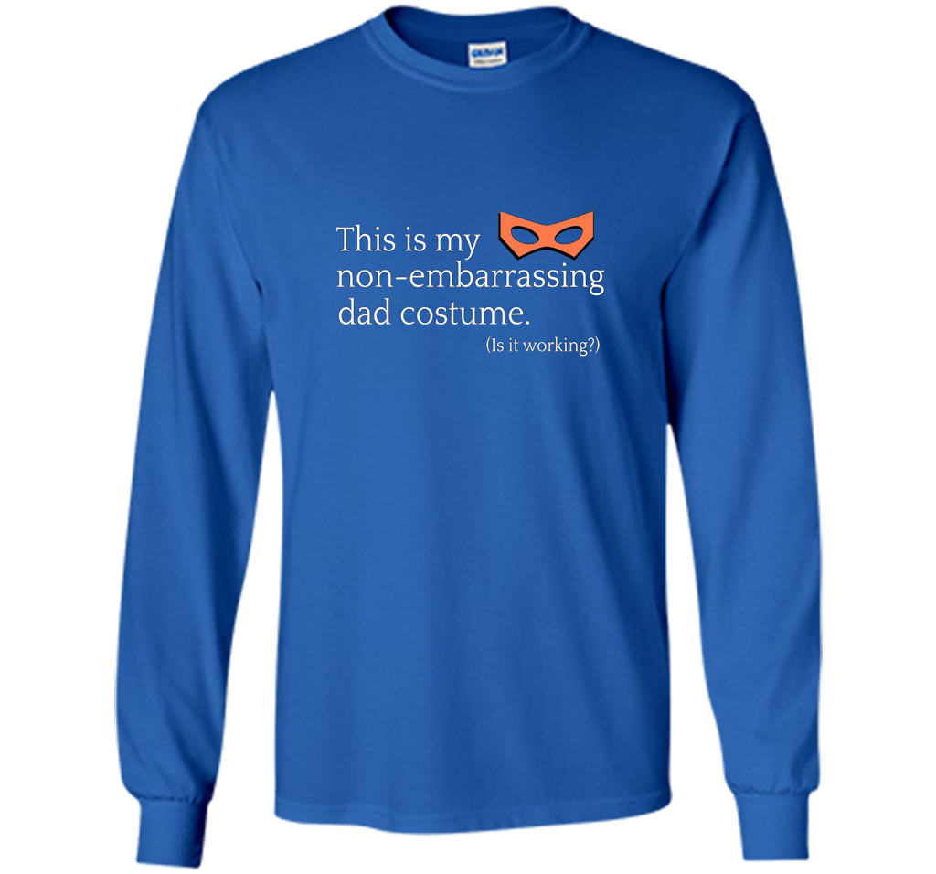 Mens This Is My Halloween Costume T-shirt: Dad Costume Tee t-shirt Royal