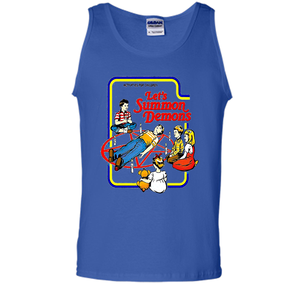 Let's summon demons T-shirt funny T-shirt Royal