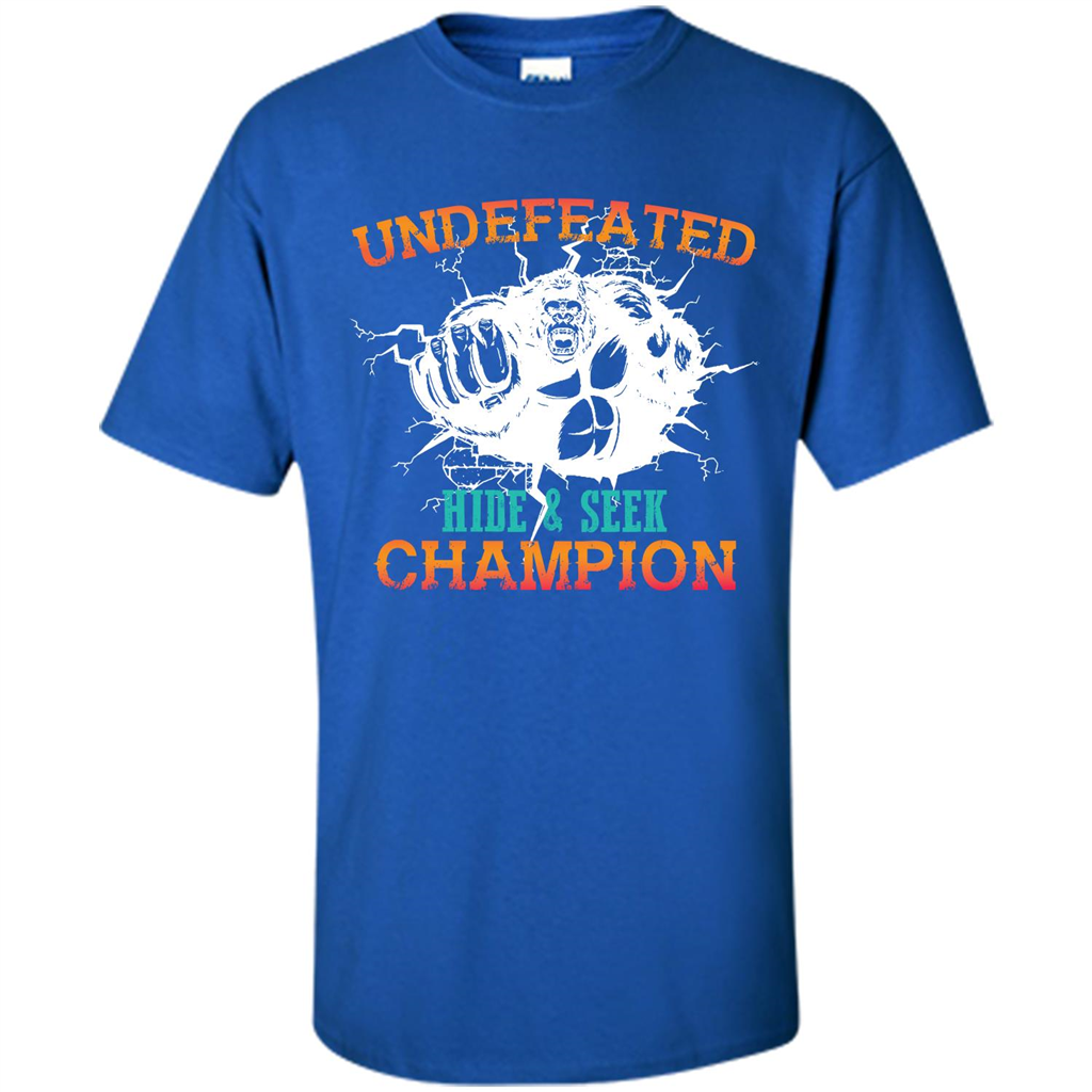 Undefeated Hide and Seek Champion T-shirt Royal