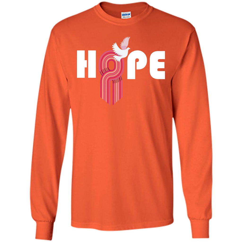 Cancer Awareness T-shirt Hope Orange