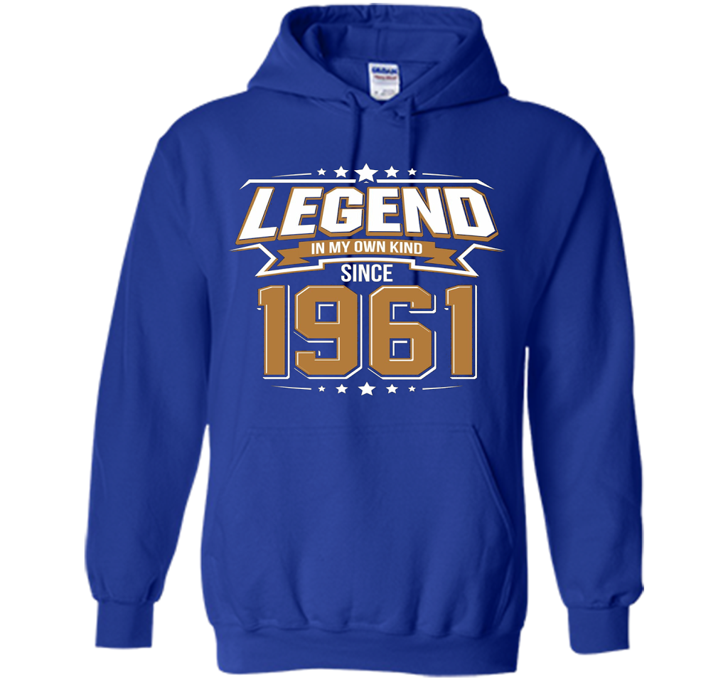Legend Since 1961 T-Shirt for 56 Years Old Birthday Gifts t-shirt Royal