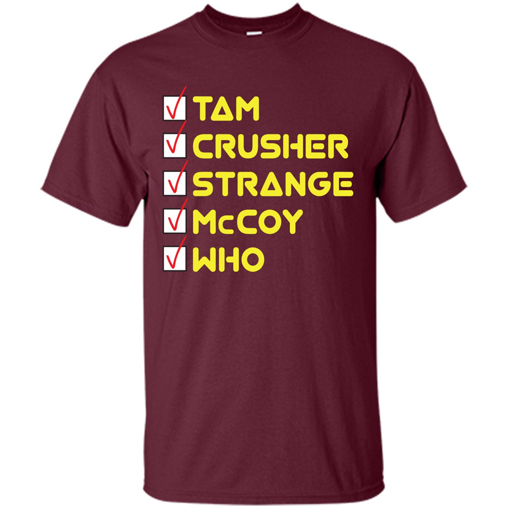 Pick Your Doctor T-Shirt Maroon