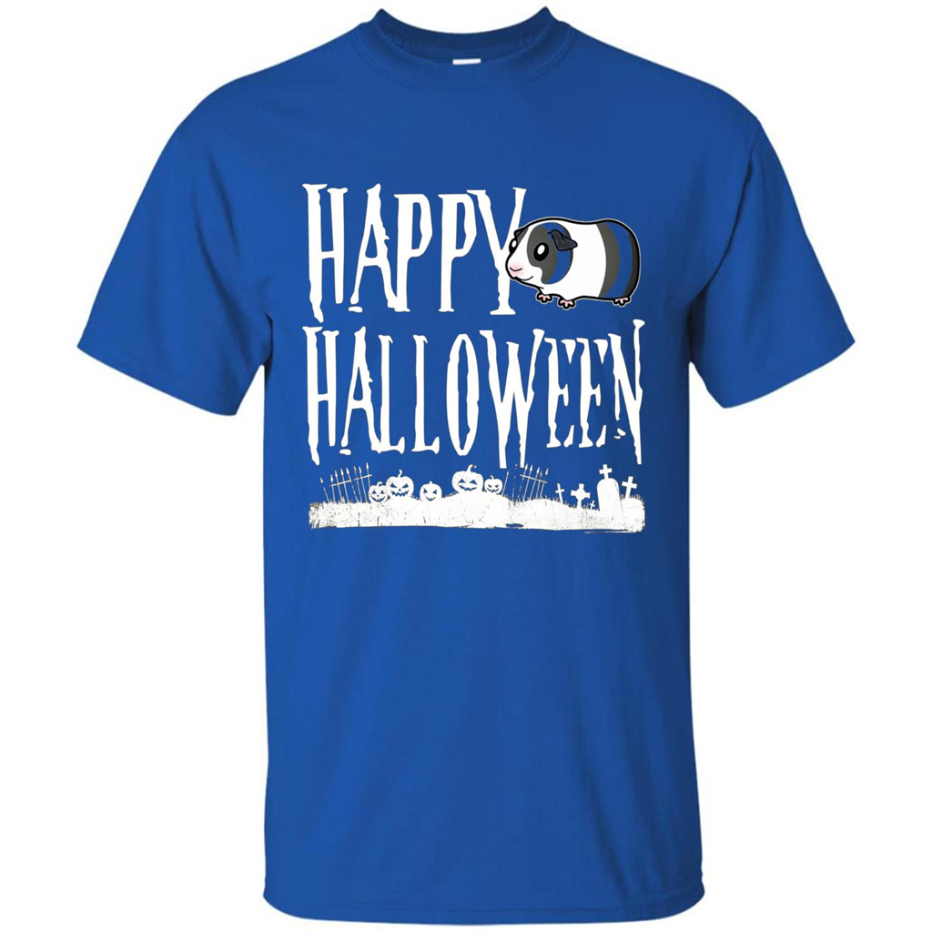 Happy Halloween Guinea Pig T-shirt Royal