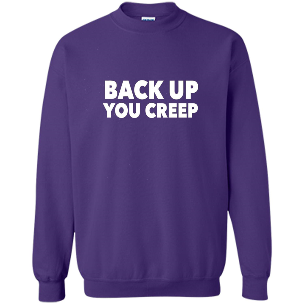 Back Up You Creep T-shirt Orange