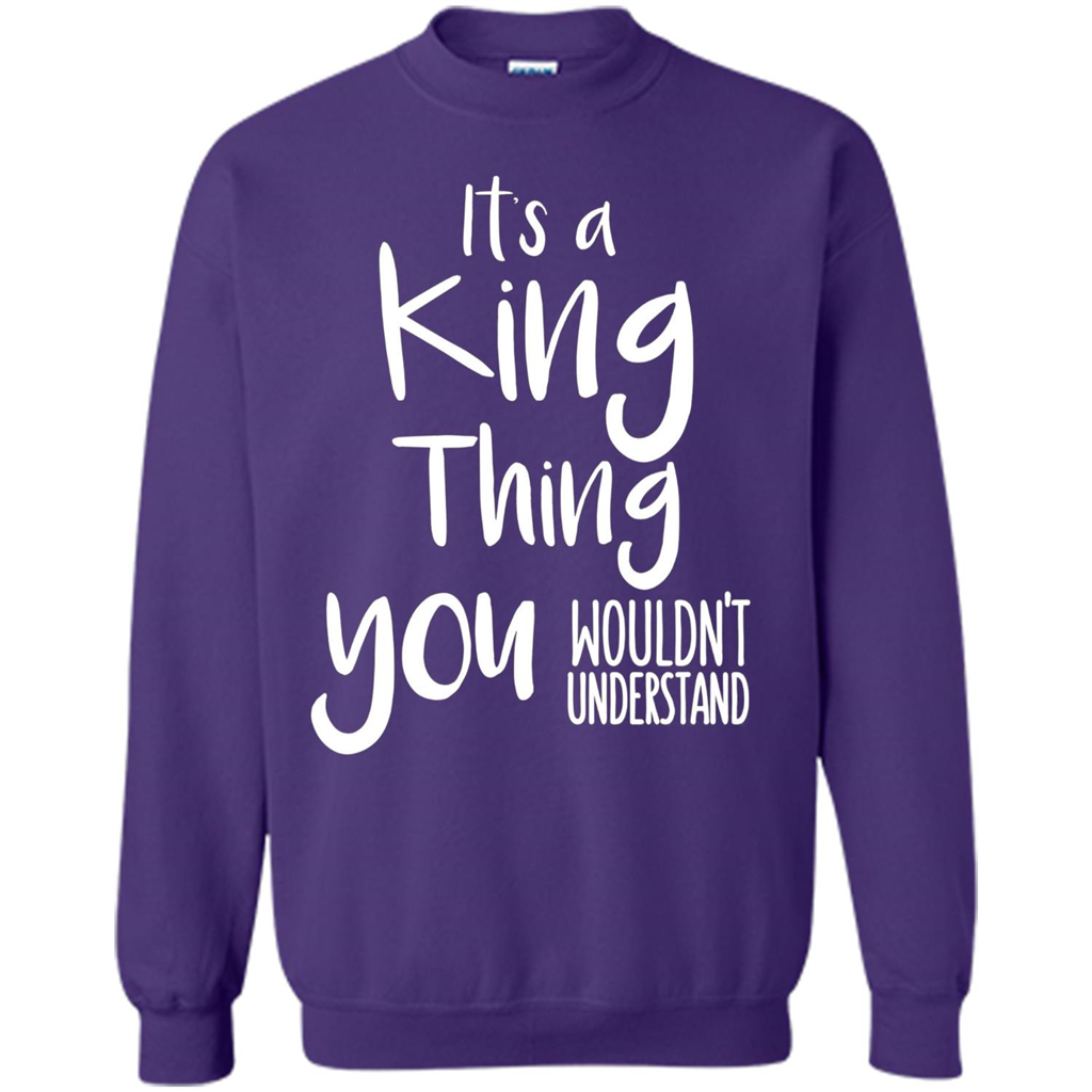 It's A King Thing You Wouldn't Understand T-shirt Orange