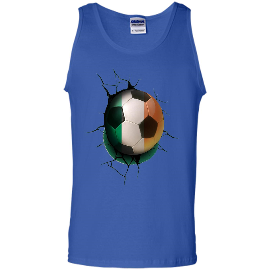 Ireland Football Soccer T-shirt Royal