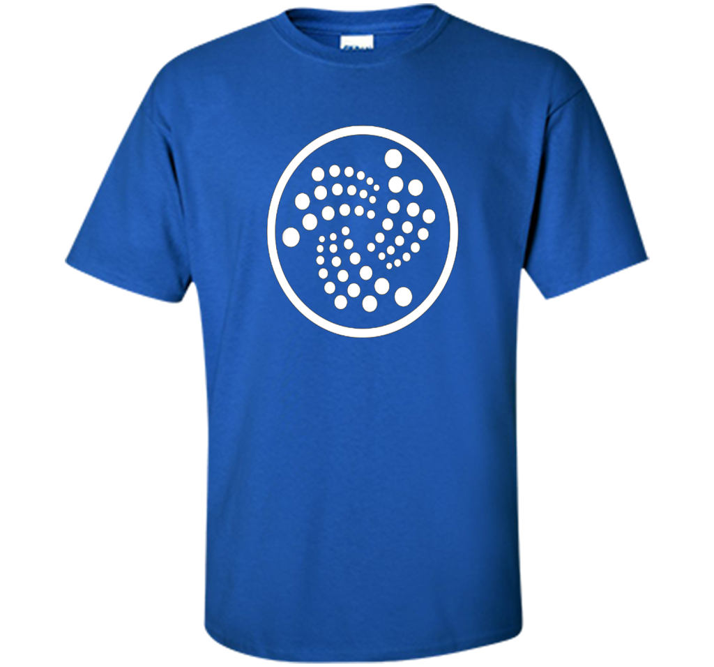 Iota T-shirt Miota Cryptocurrency Blockchain Token T-shirt Royal