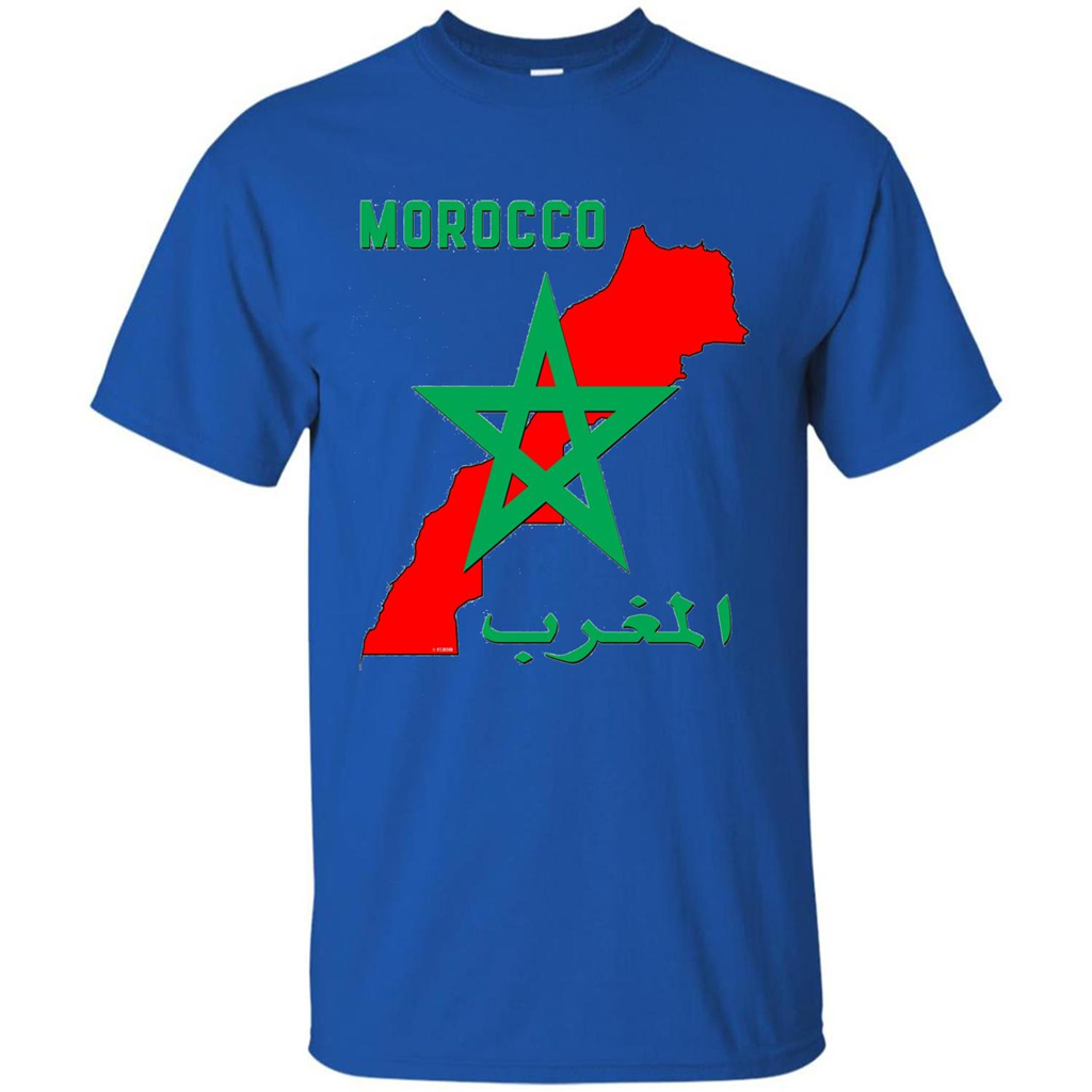 Morocco Moroccan T-shirt Royal
