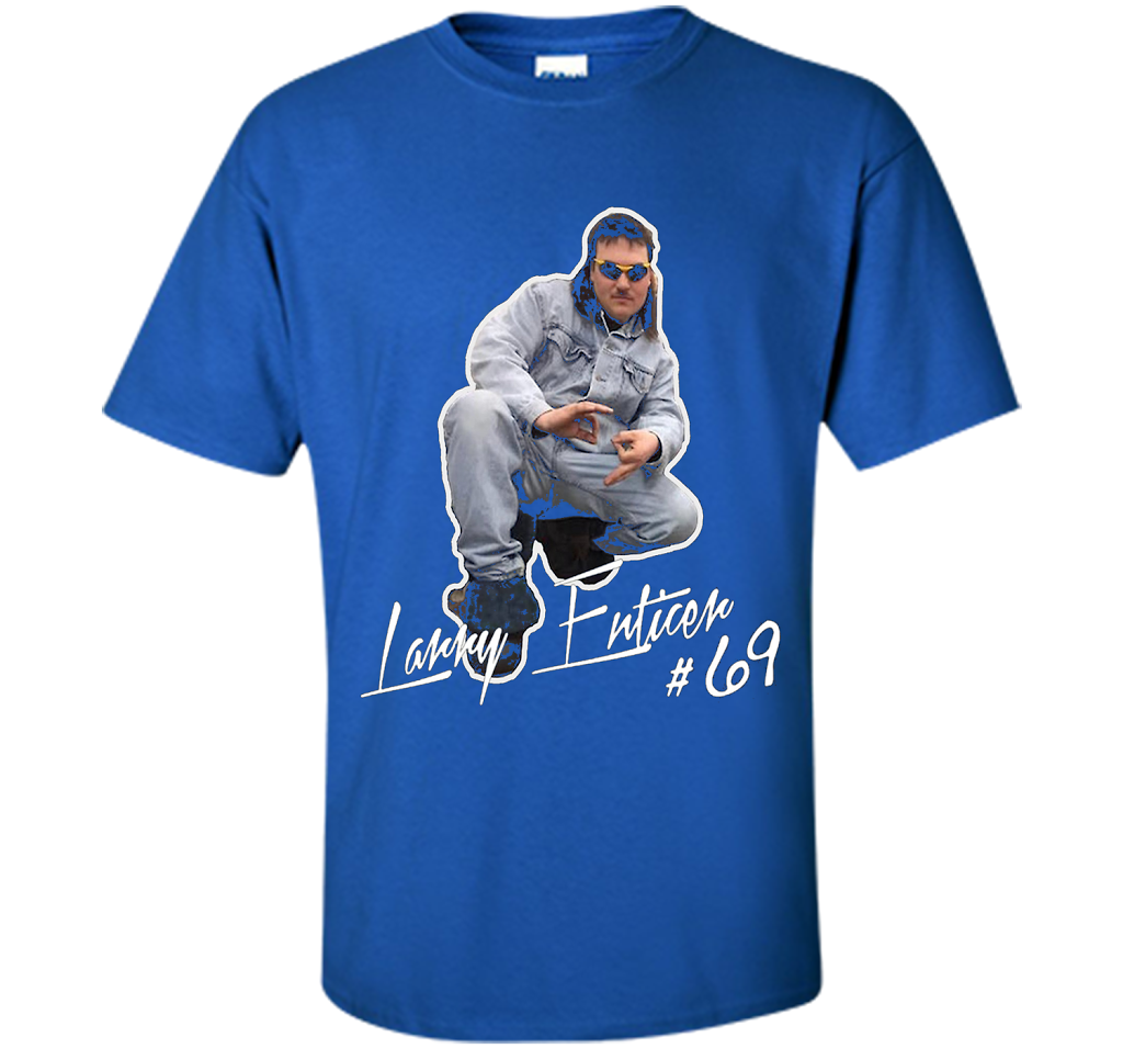 Larry Enticer T-shirt Just Gonna Send It T-shirt Royal