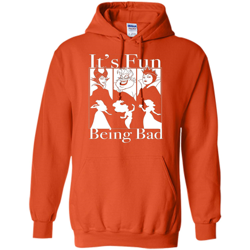 Princess It's Fun Being Bad T-shirt Orange