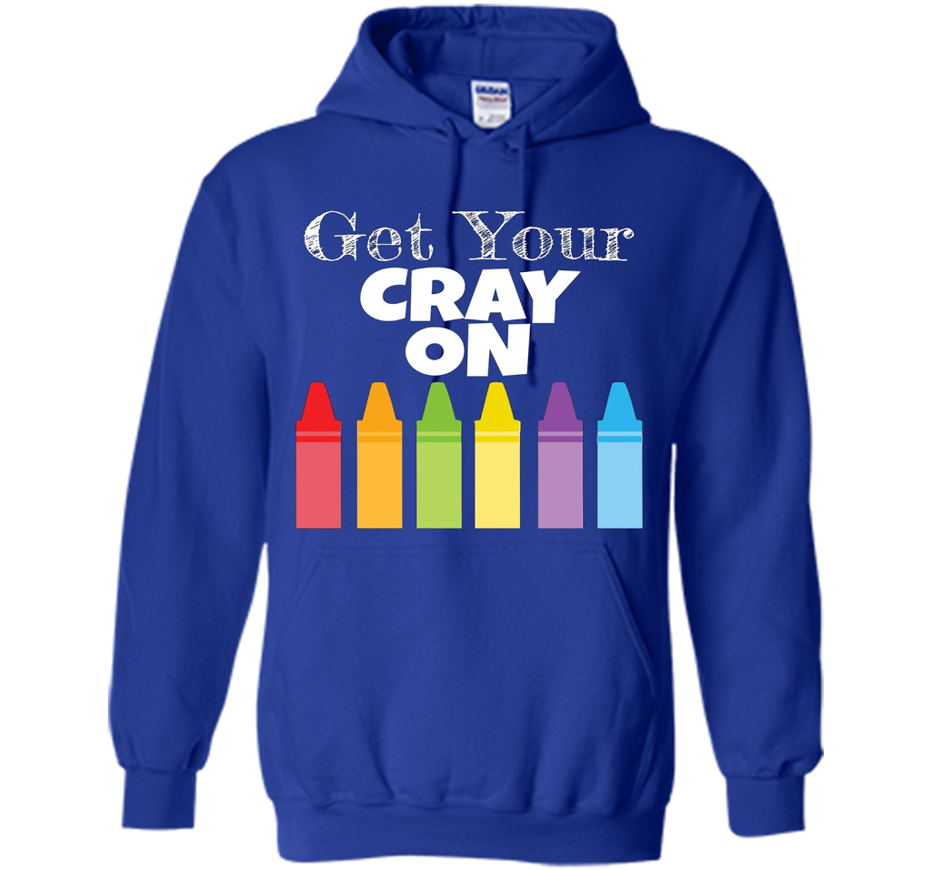 Get Your Cray On T-shirt Royal