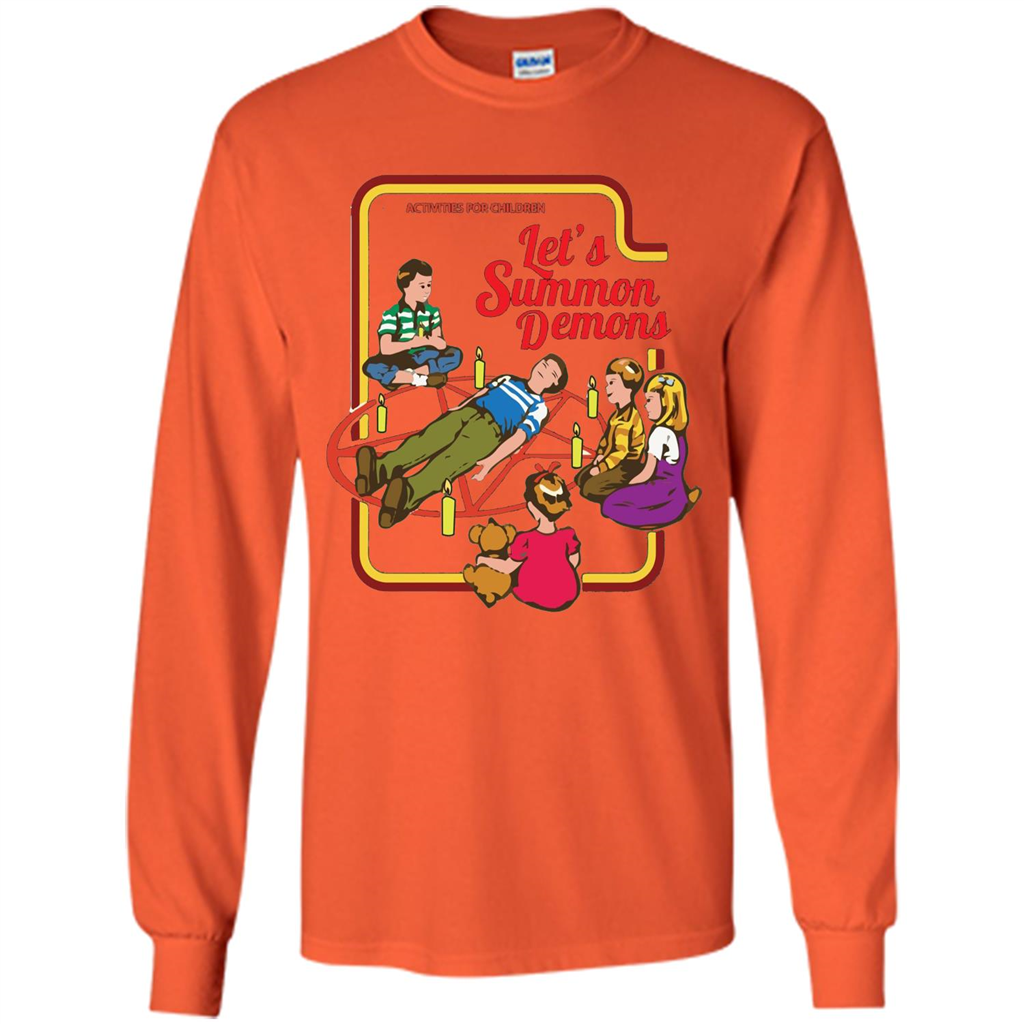 Let's Summon Demons T-Shirt Orange