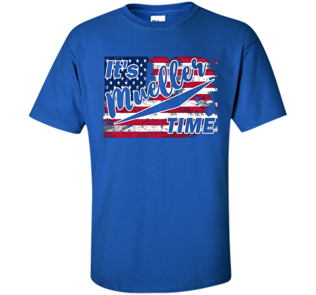 It's Mueller Time T-shirt Royal
