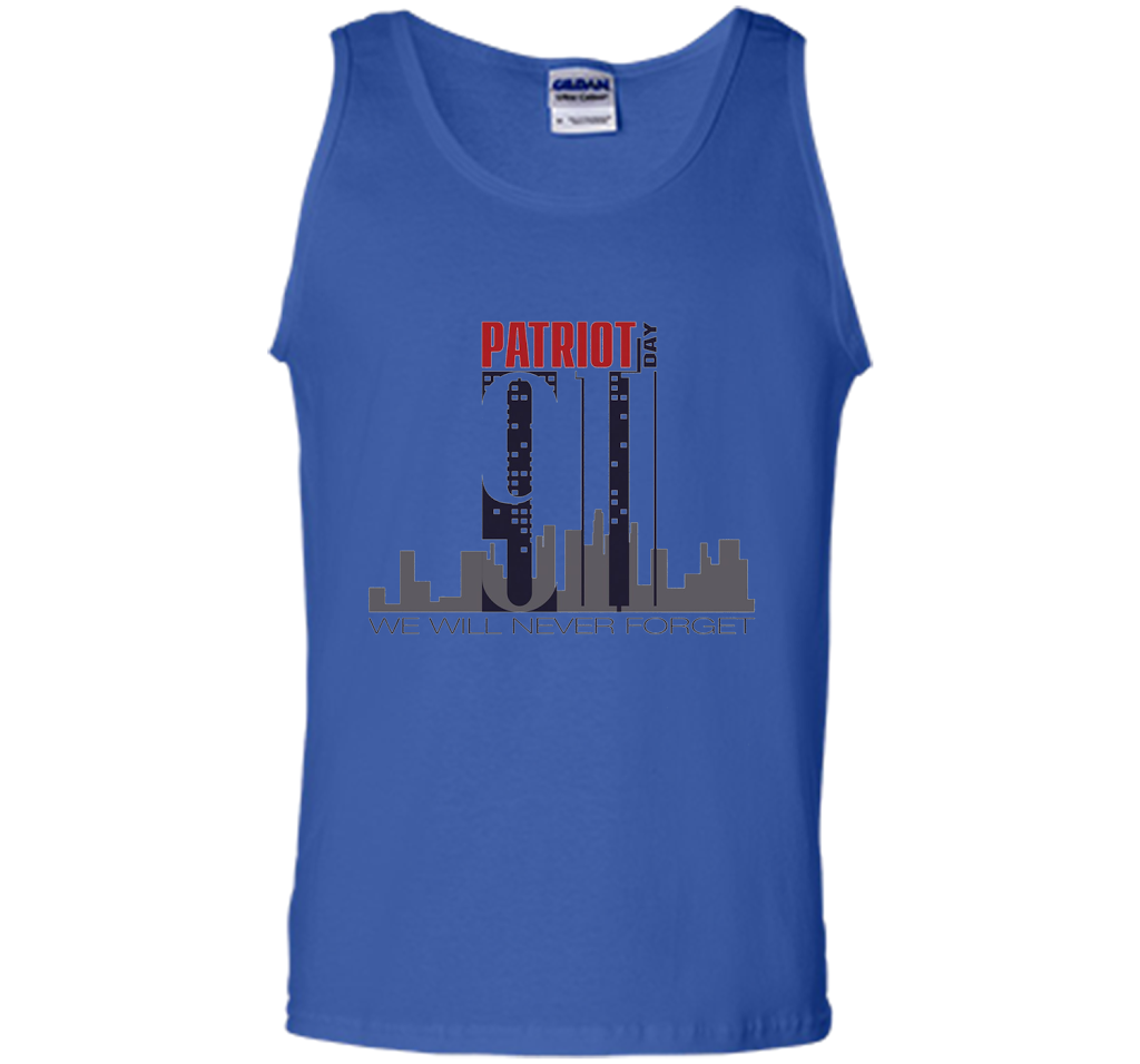 Patriot Day 911 Memorial Twin Tower We Will Never Forget TSh t-shirt Royal