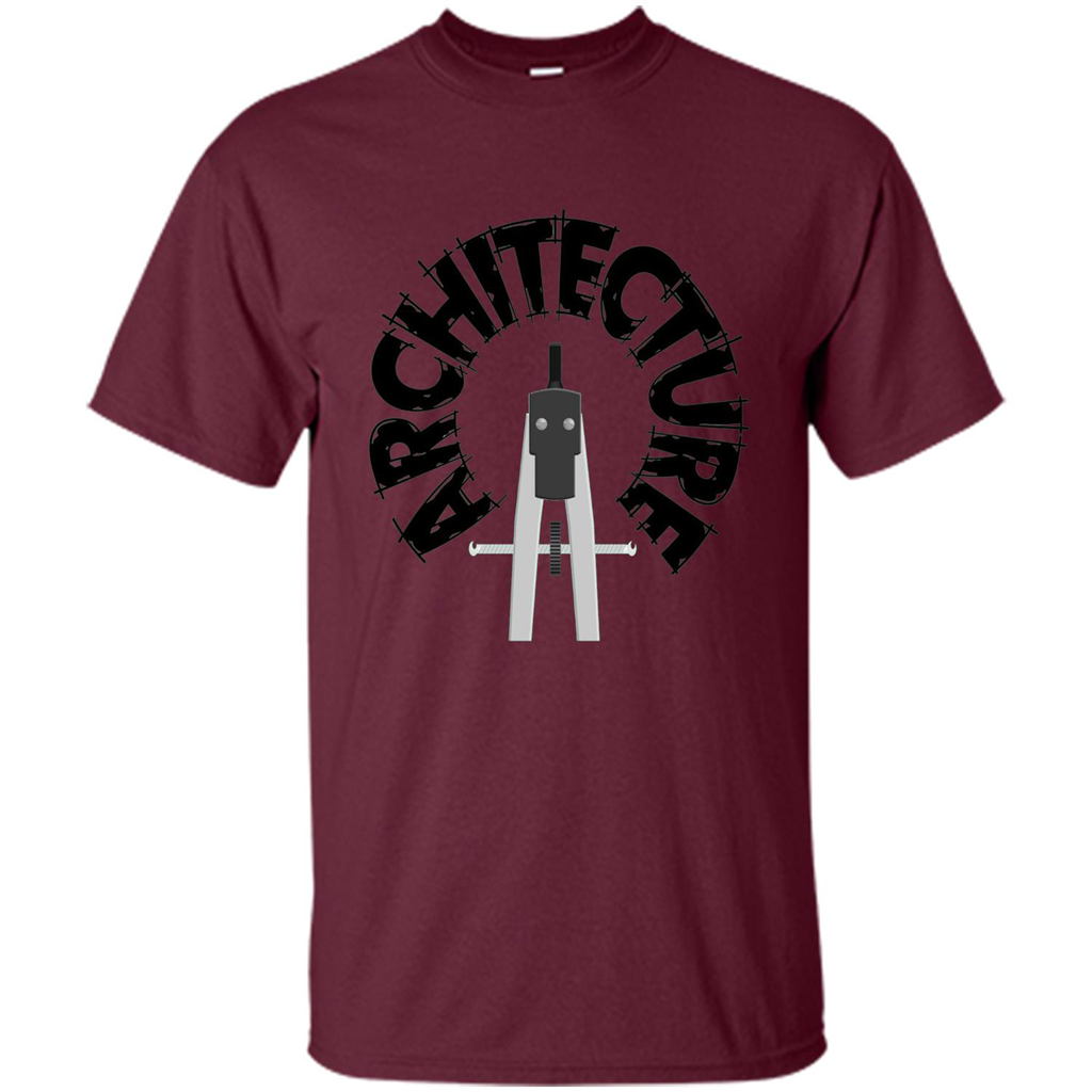 Architecture Student T-shirt Maroon