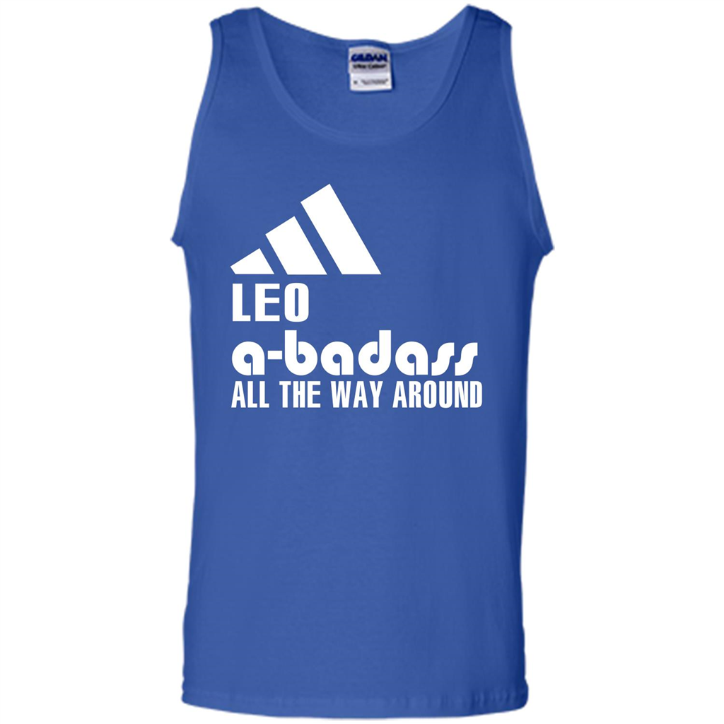 Leo A-Badass All The Way Around T-shirt Royal
