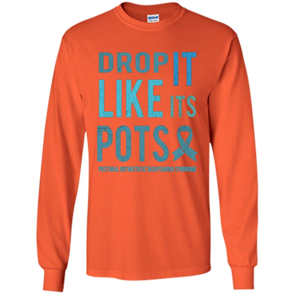 Drop It Like Its POTS T-shirt Orange