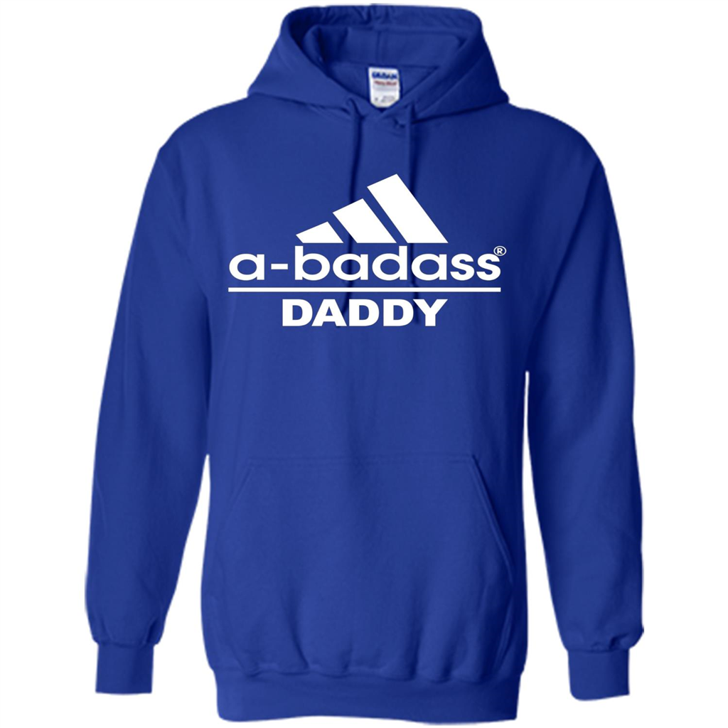 Fathers Day T-shirt A Badass Daddy Royal