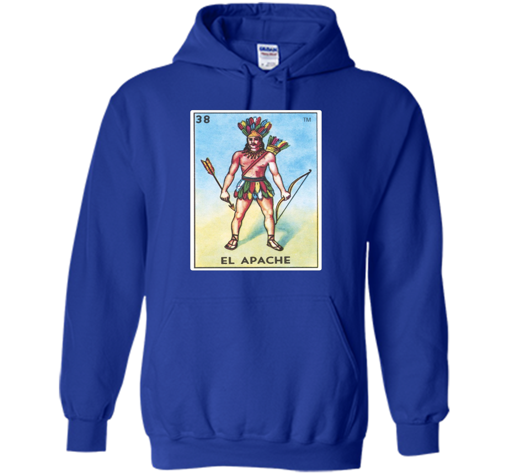 El Apache Card T-shirt Tarot Loteria shirt Royal