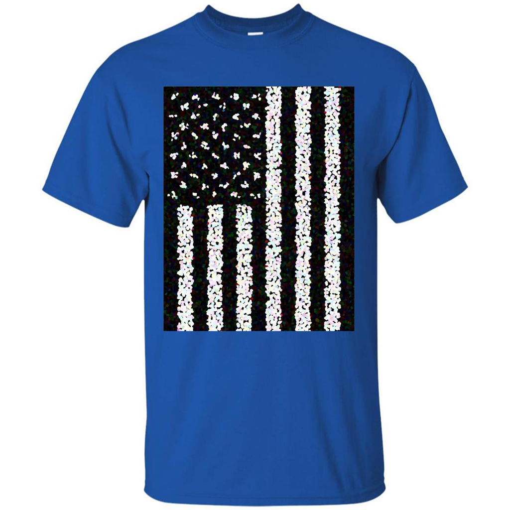 American Flag T-shirt Royal