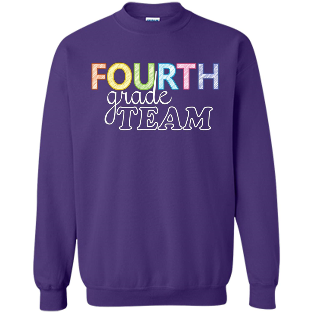 Fourth Grade Team T-shirt Orange