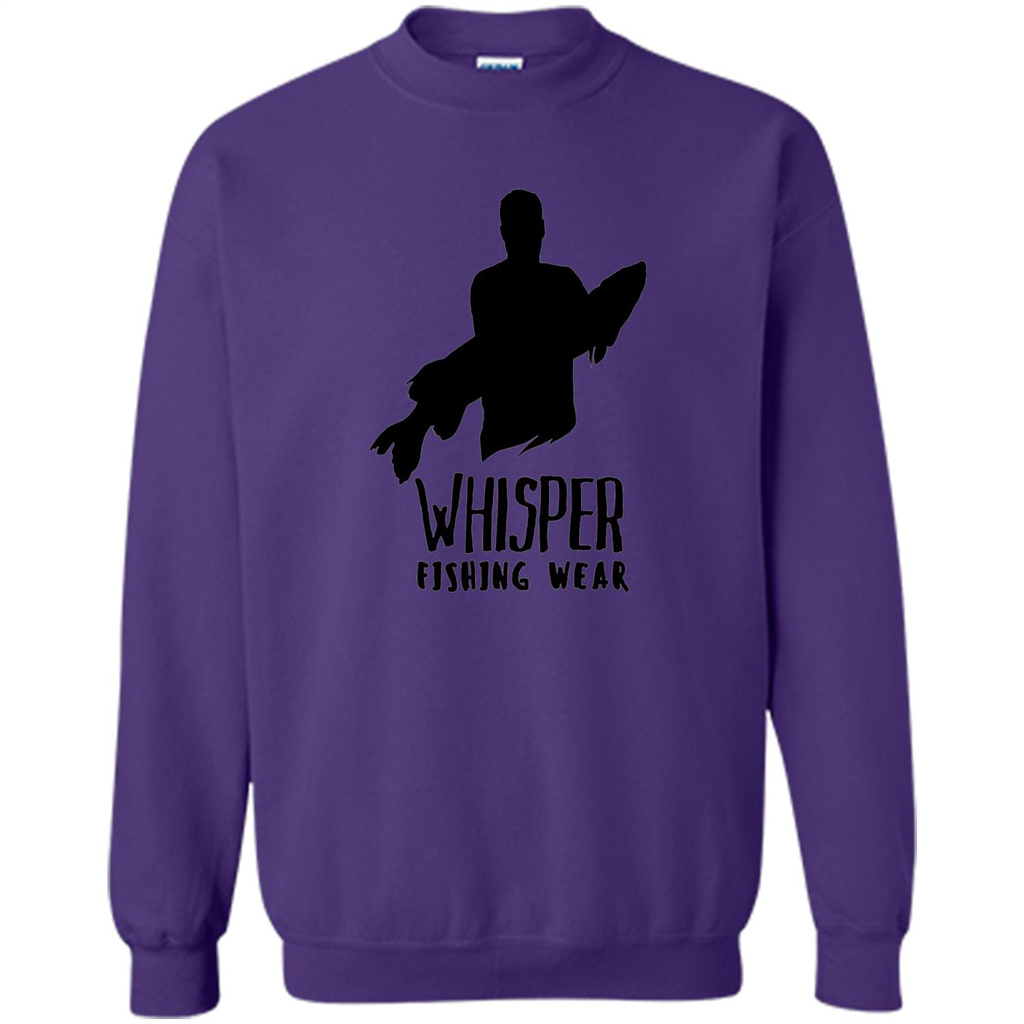 Fishing Lover T-shirt Whisper Fishing Wear Orange