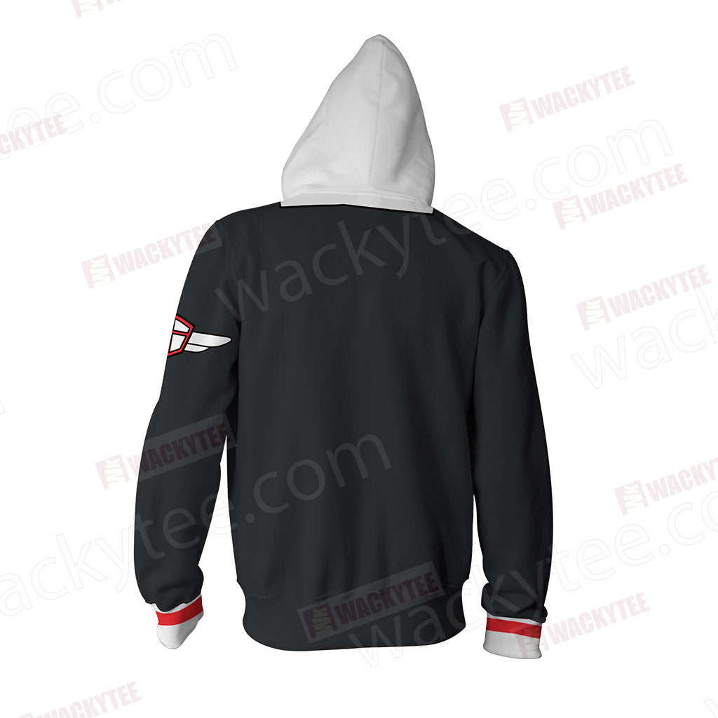 Cardcaptor Sakura Tomoeda Uniform Cosplay Zip Up Hoodie Jacket