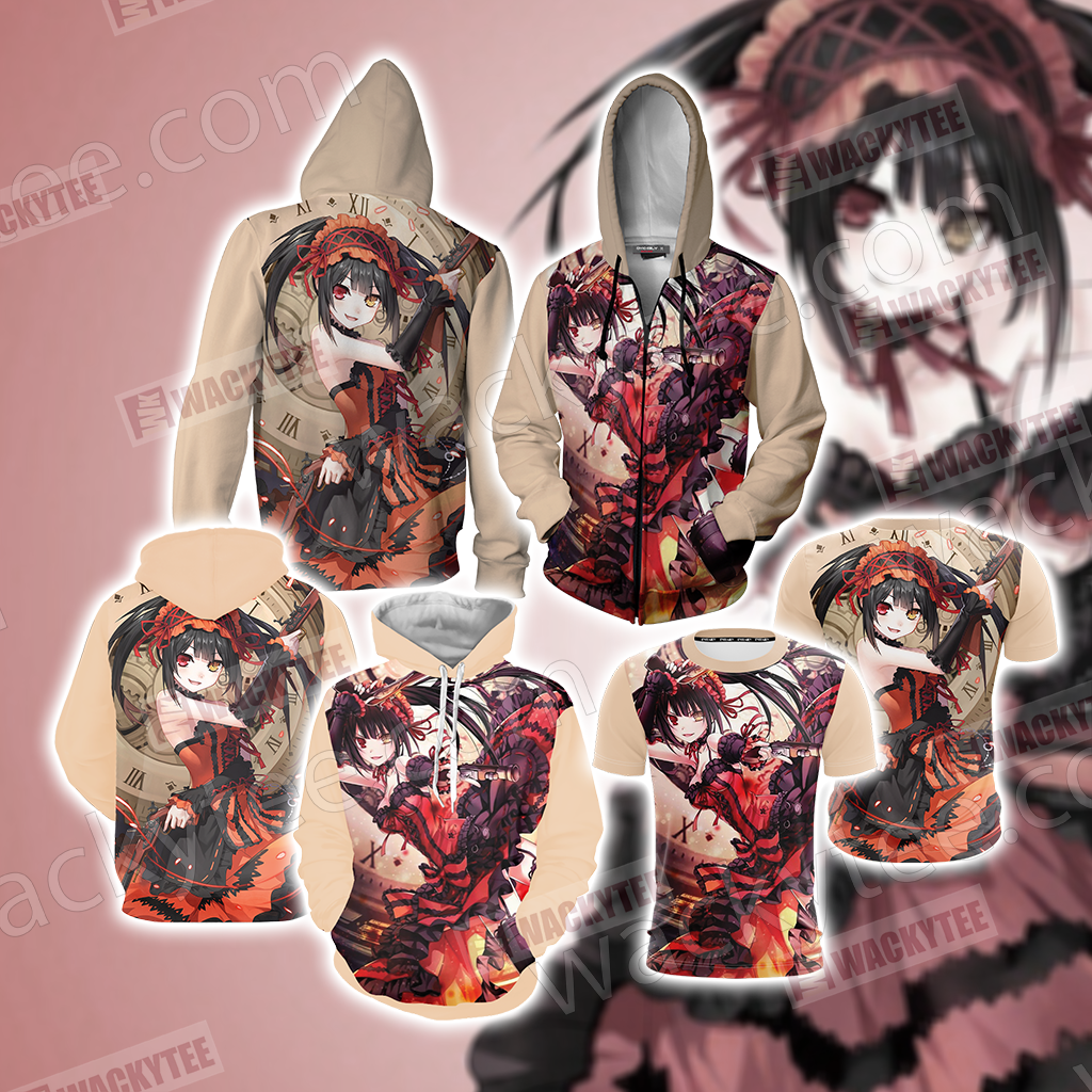 Date A Live - Kurumi Unisex 3D T-shirt
