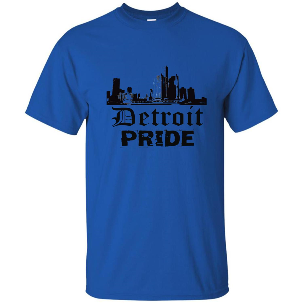 Detroit Pride T-shirt Royal