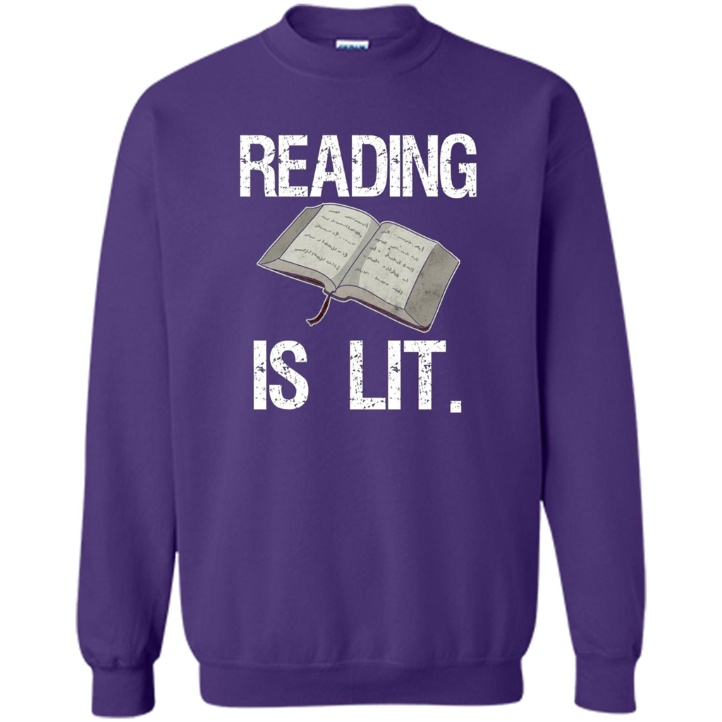 Book Reader T-shirt Reading is Lit T-shirt