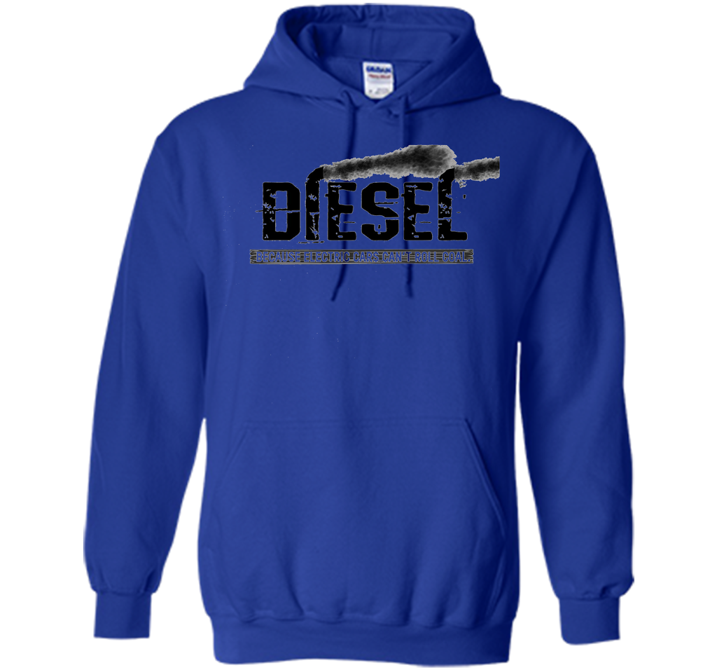 Diesel Rolling Coal T-Shirt Black Smoke Lifted Truck T-shirt Royal