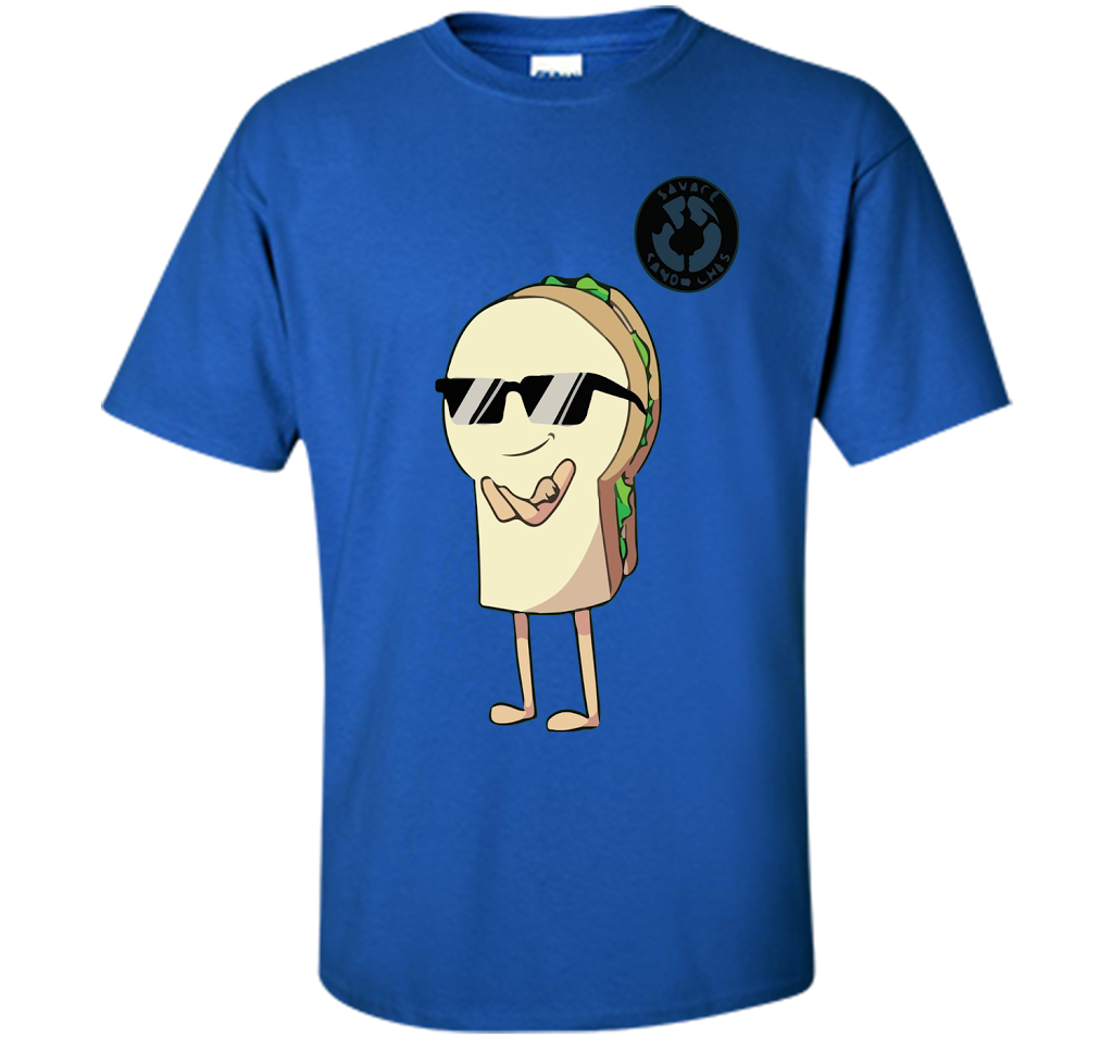 SAVAGE SANDWICH - FOOD LOVER LIMITED EDITION TEE T-shirt Royal