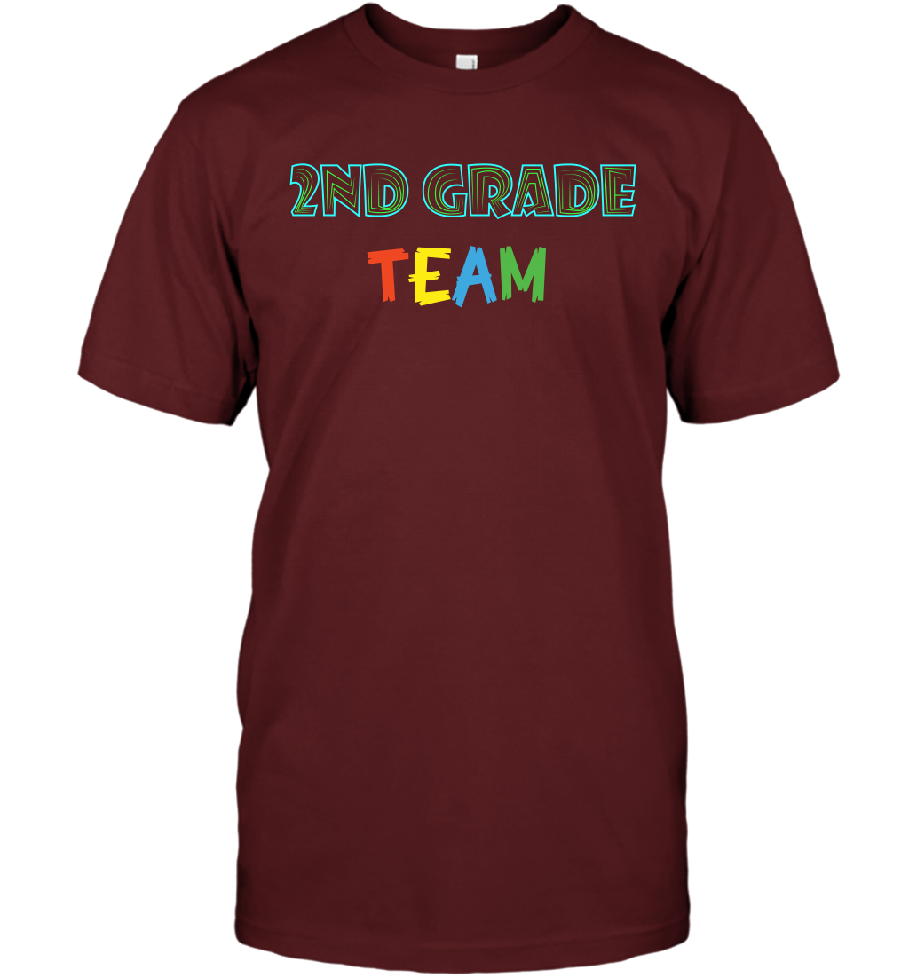 2nd Grade Team Shirt T-Shirt T-Shirt Cardinal