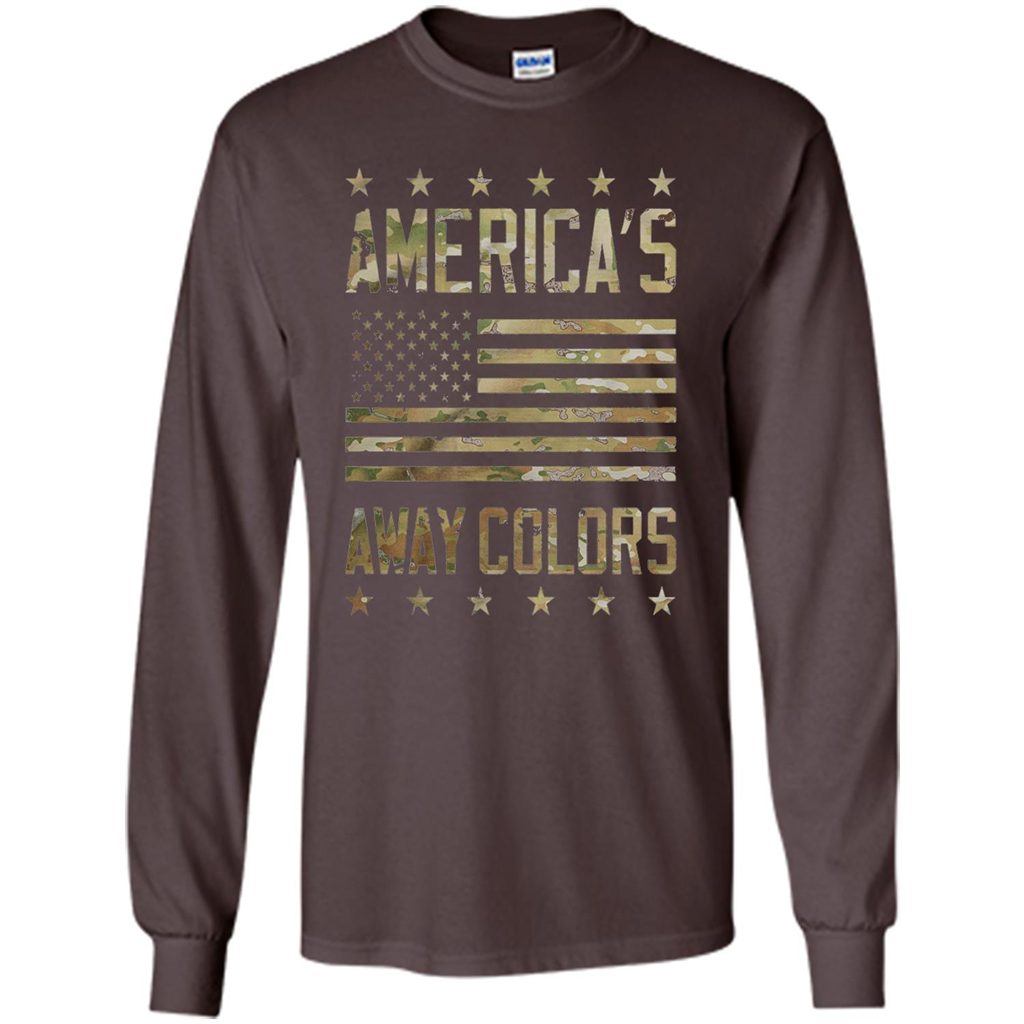 America's Away Colors T-shirt Dark Chocolate