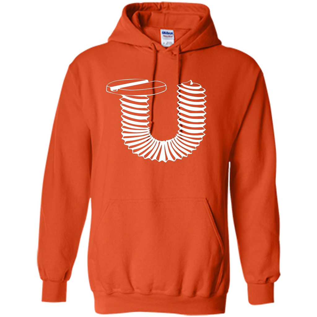 Funny Sarcastic Screw You T-shirt Orange
