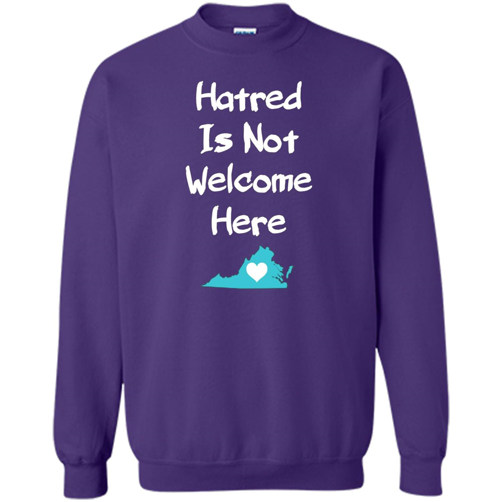 Hatred Is Not Welcome Here T-shirt Orange