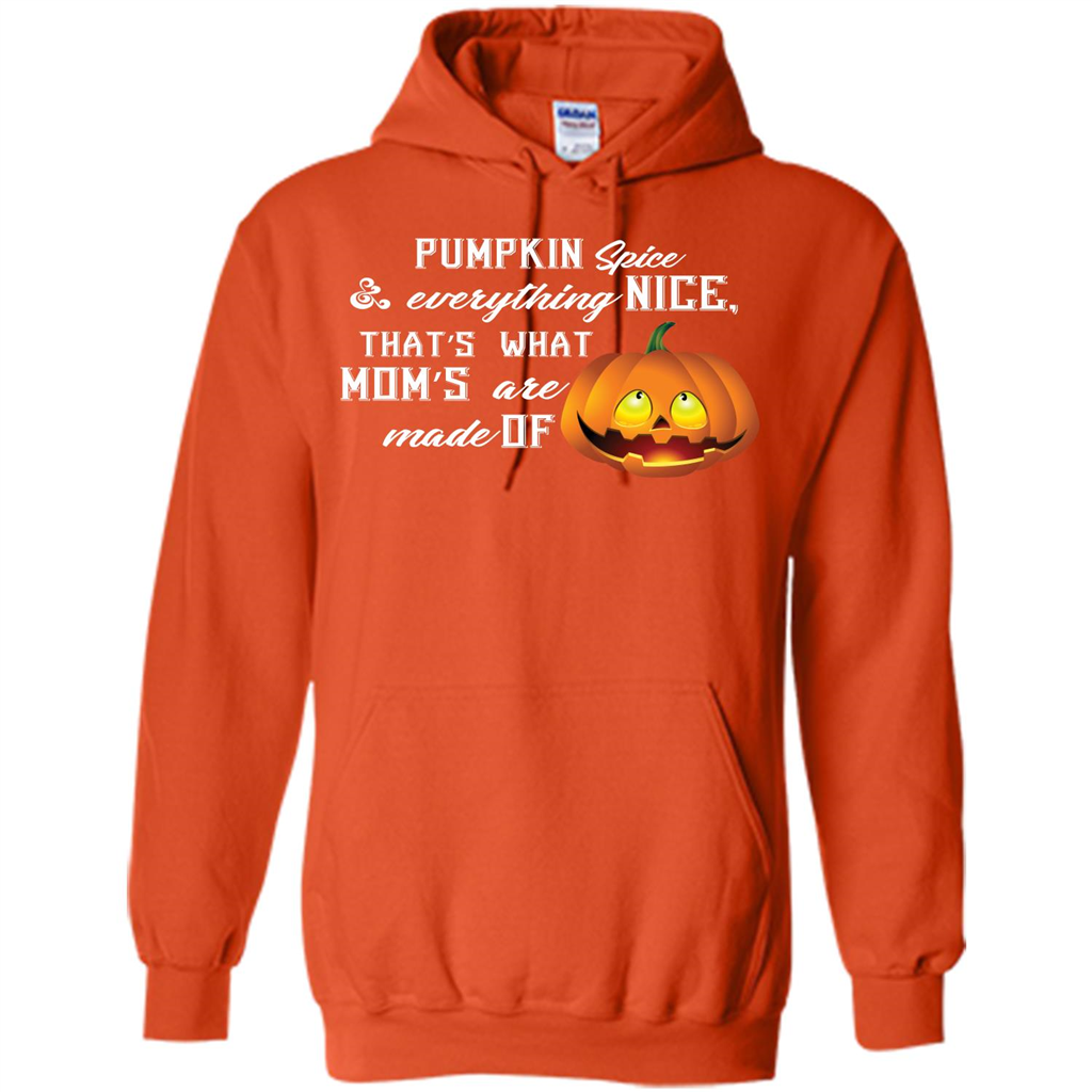 Halloween T-shirt Pumpkin Spice Everything Nice T-shirt Orange