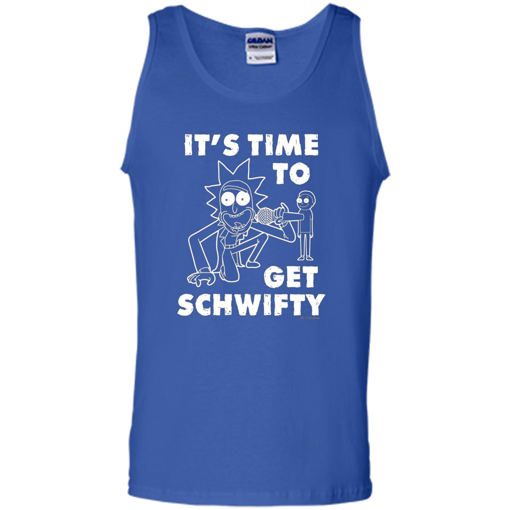 TV Series T-shirt It's Time To Get Schwifty T-shirt Royal