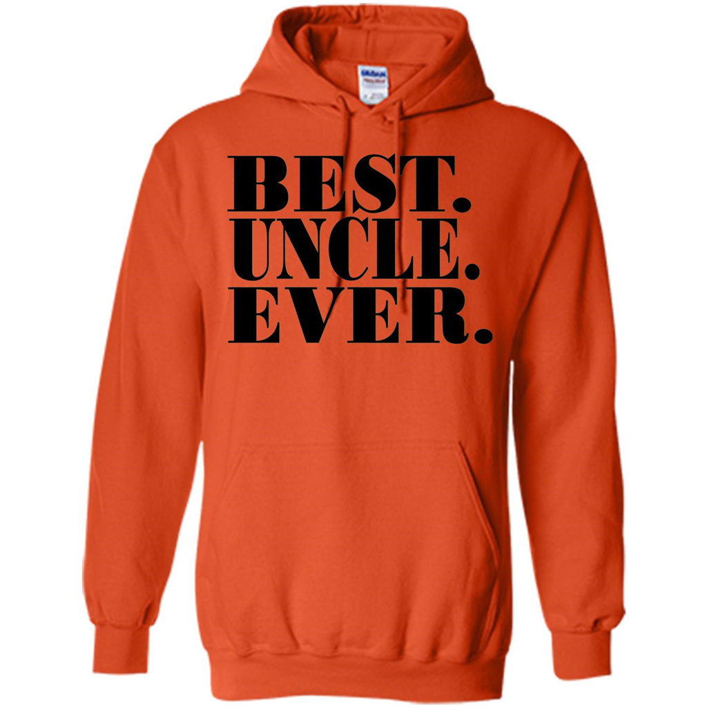 Best Uncle Ever T-shirt Orange