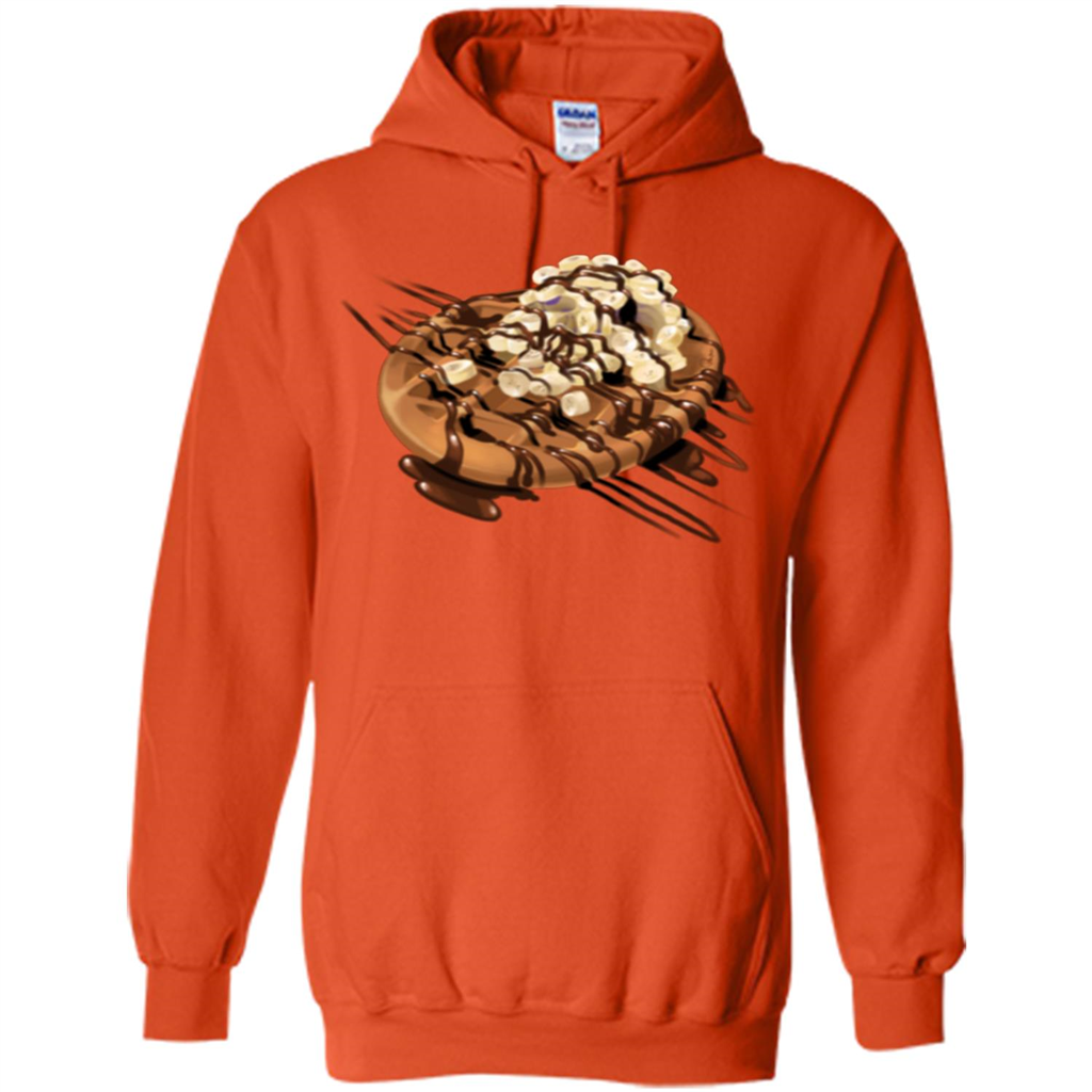 Chocolate Waffle T-shirt Orange