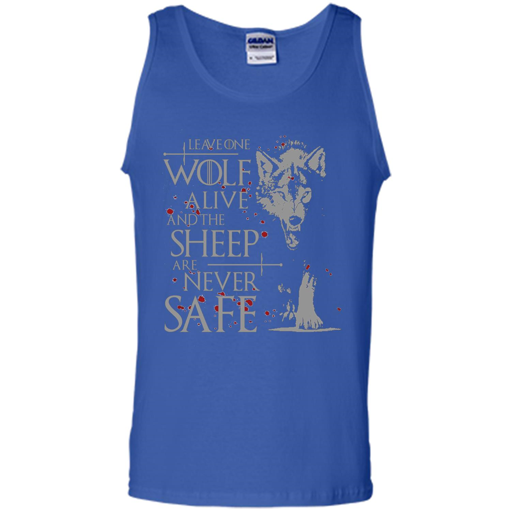 Movie. Leave One Wolf Alive And The Sheep Are Never Safe T-shirt Royal
