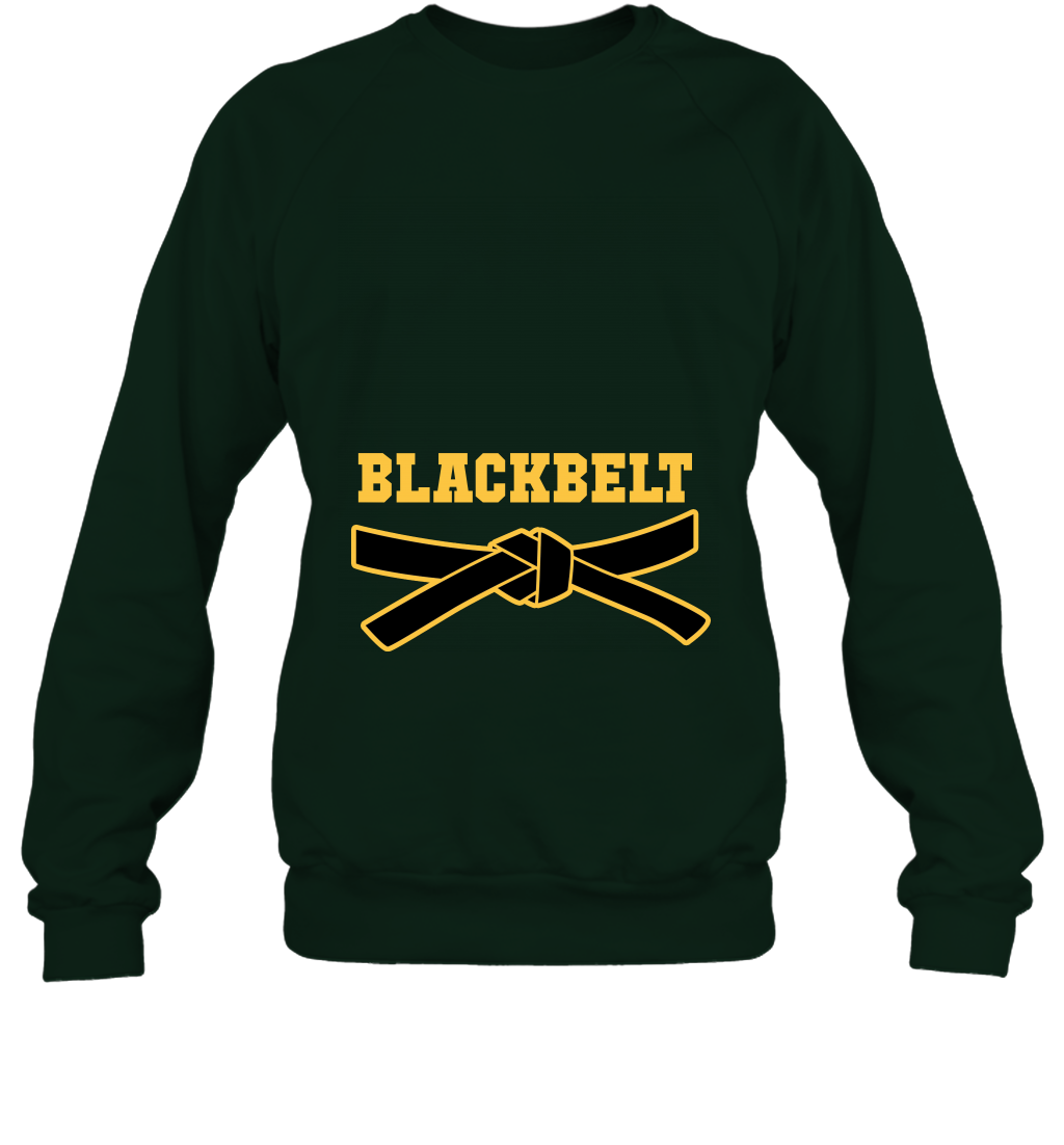 Black Belt Shirt Sweatshirt Sweatshirt Forest