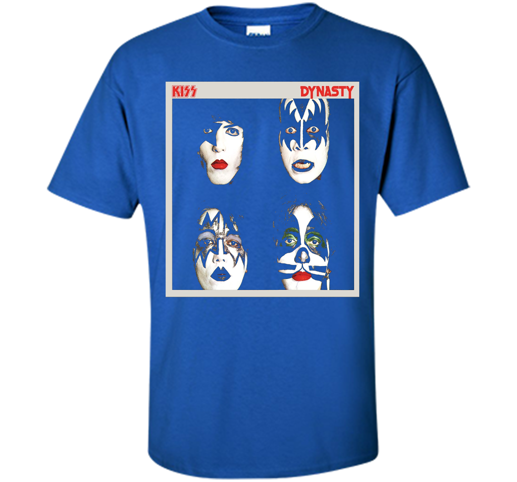 Kiss 1979 Dynasty T-shirt Royal