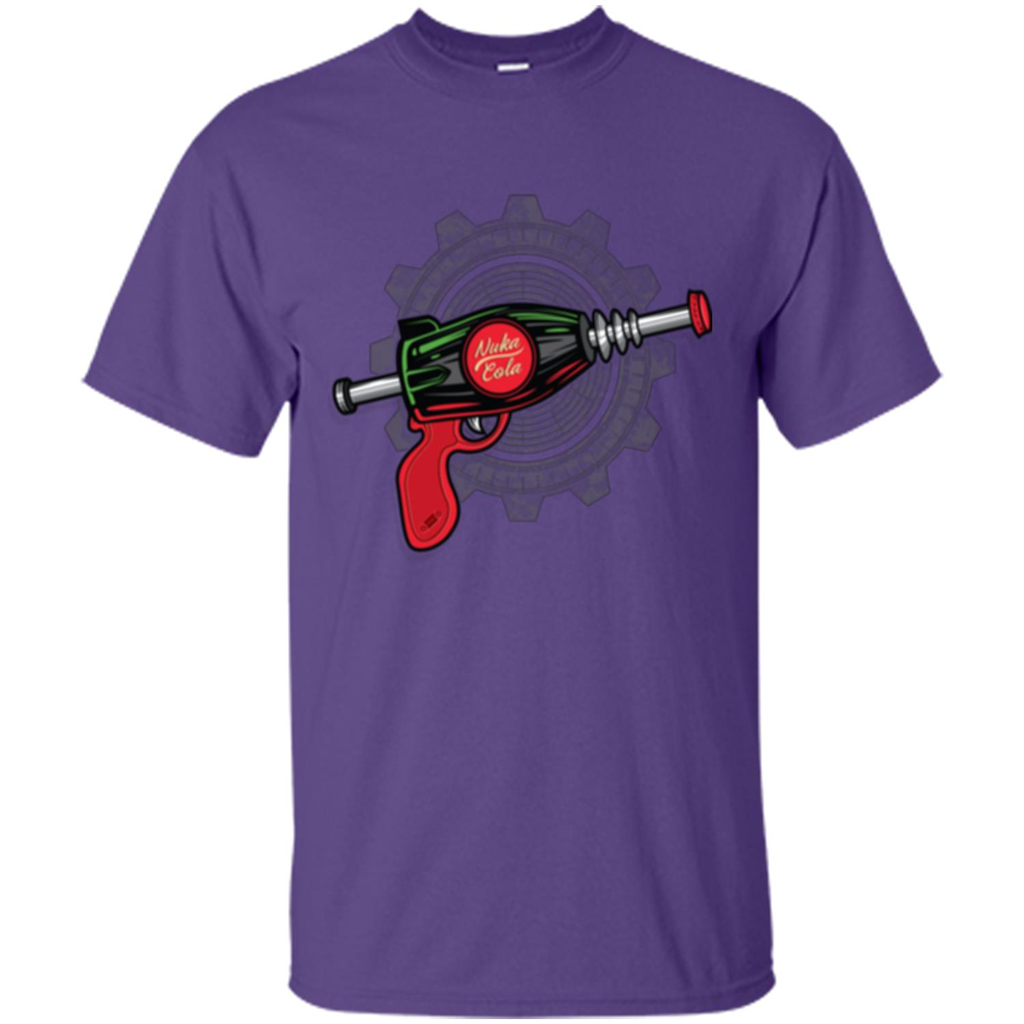 Nuka Cola Gun T-shirt Purple