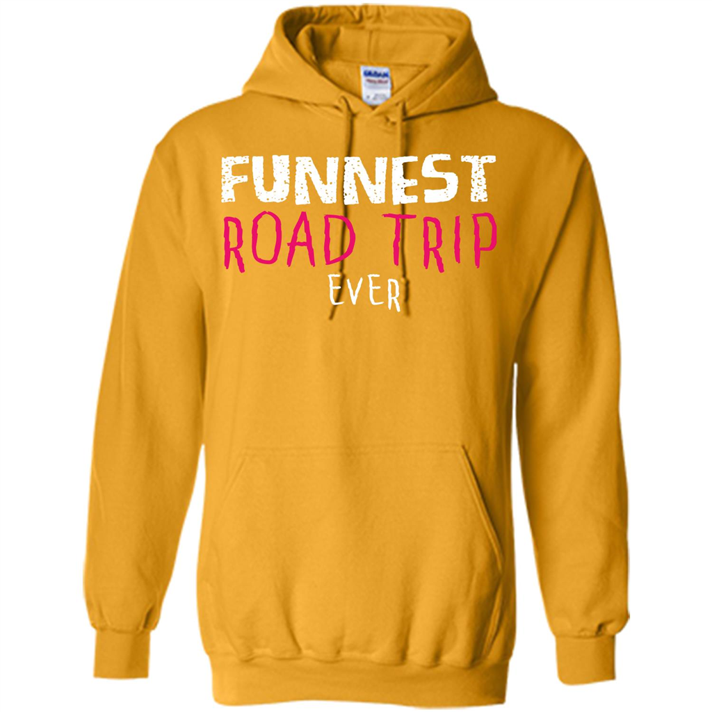 Summer. Funnest Road Trip Ever T-shirt Gold
