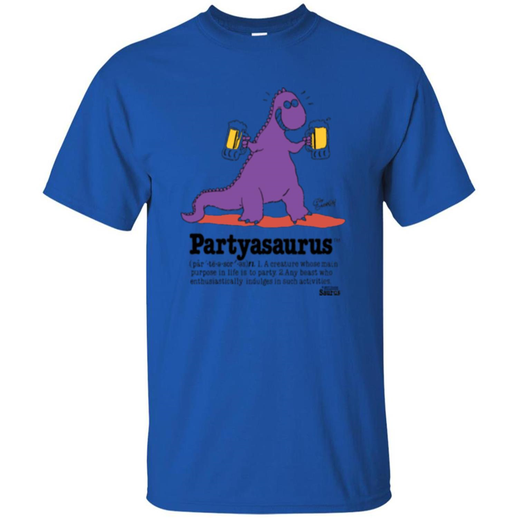 Partyasaurus T-shirt Party Asaurus Royal